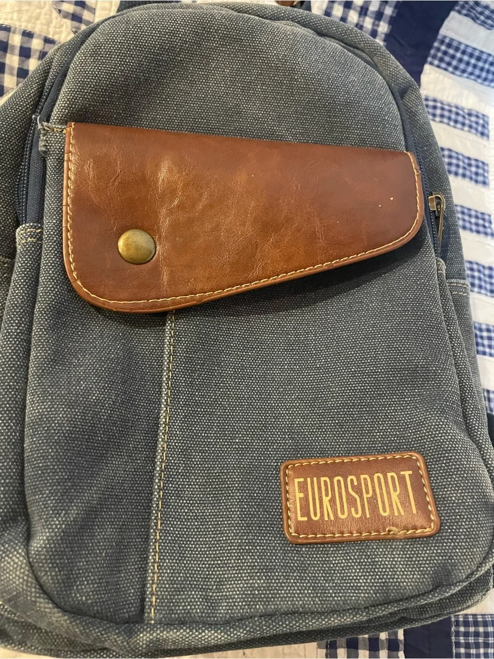 Eurosport Canvas Backpack / Sling Bag (Model B426)